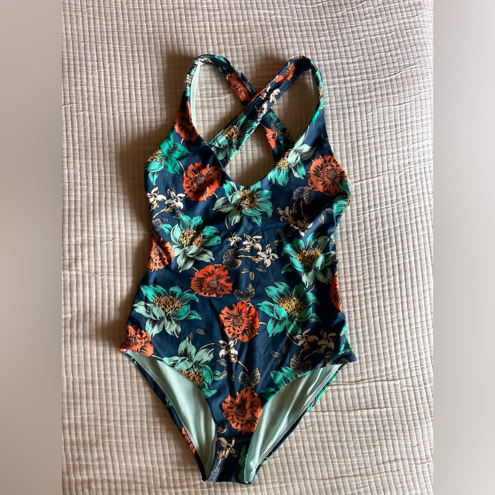 Prana Teal Camelia One Piece